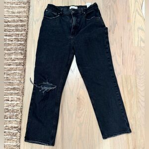 Abercrombie Jean - The Ankle Straight Ultra High Rise